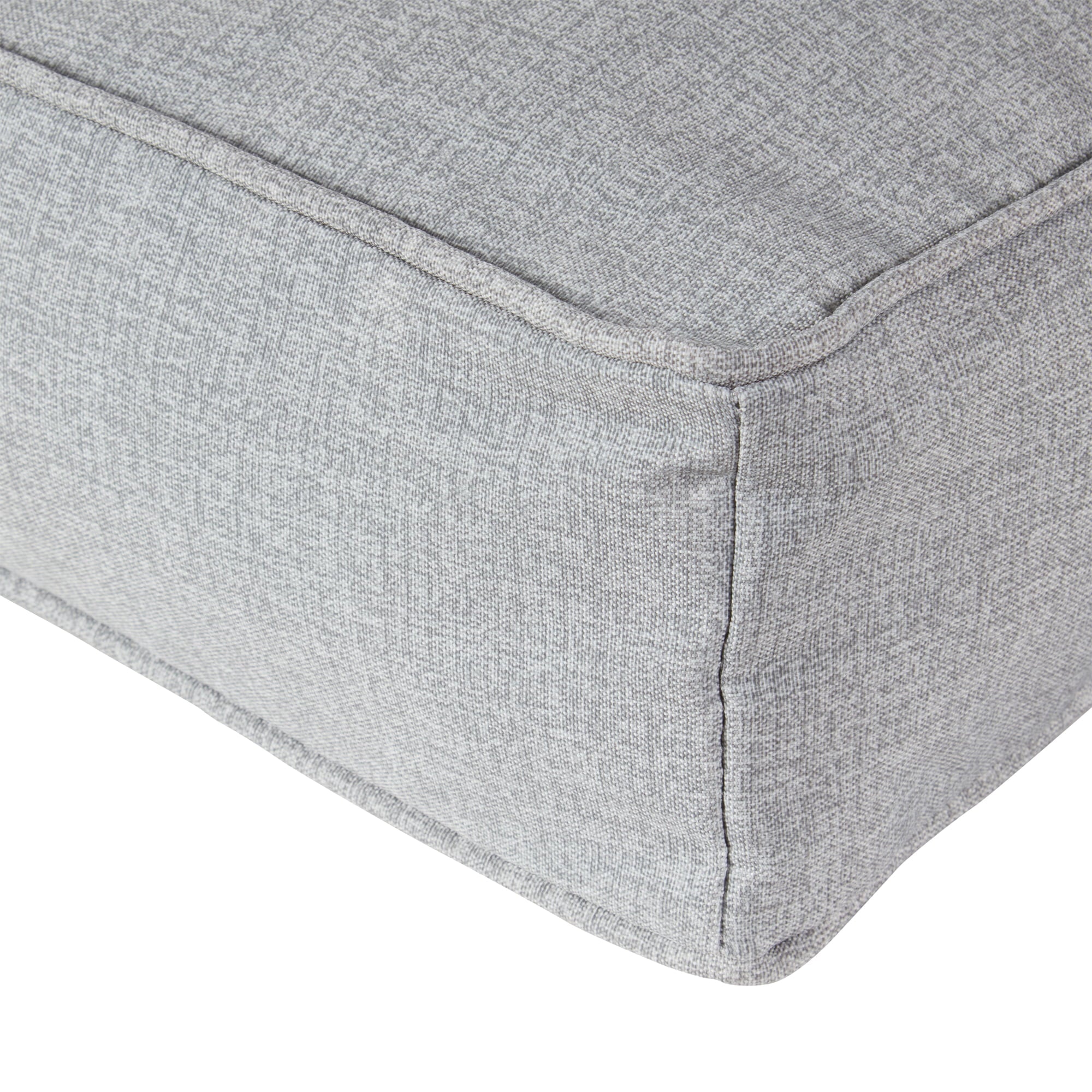 Happy Hounds Casey Indoor/Outdoor Pillow Style Dog Bed， Heather， Medium (42 x 30 in.)