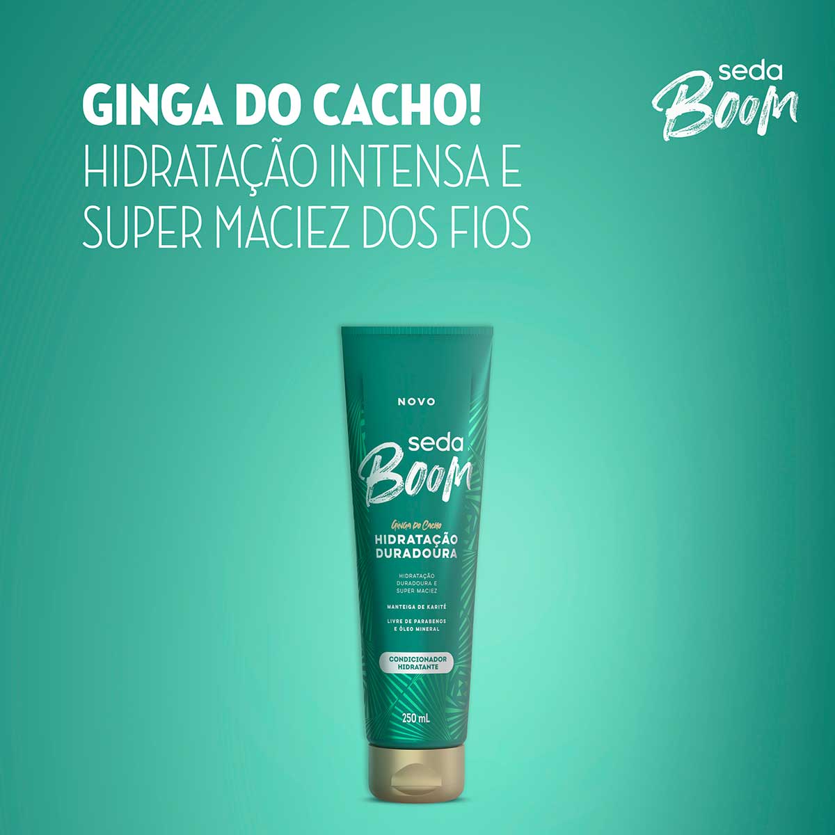Condicionador de Cabelo Seda Boom Hidratacao Duradoura 250ml