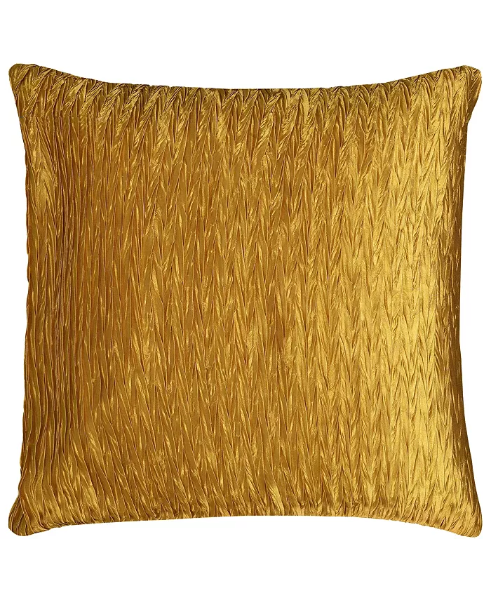 Rizzy Home Braided Solid Polyester Filled Decorative Pillow， 18