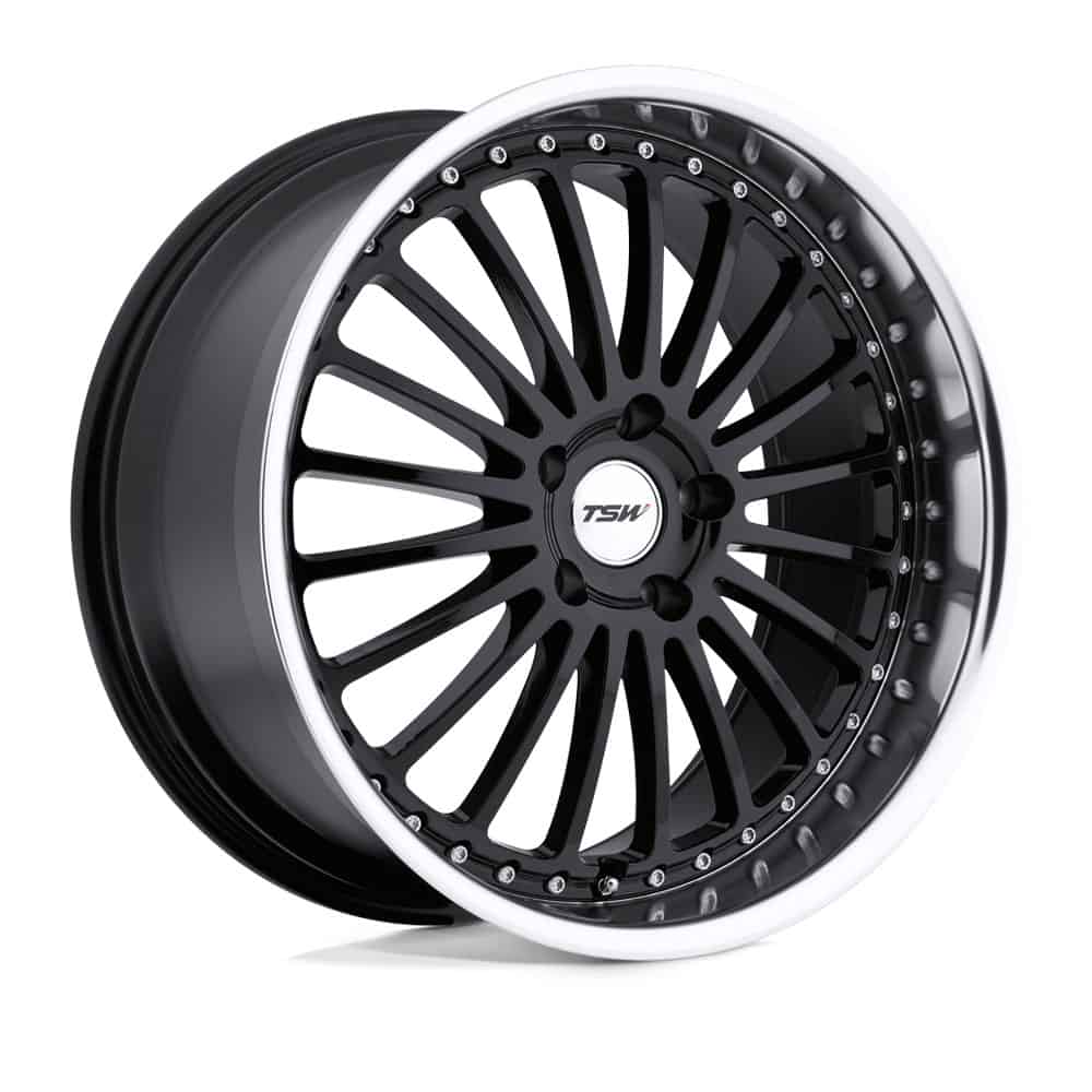 TSW TWSIL 18X8 5X110 G-BLK MRR LIP 40MM