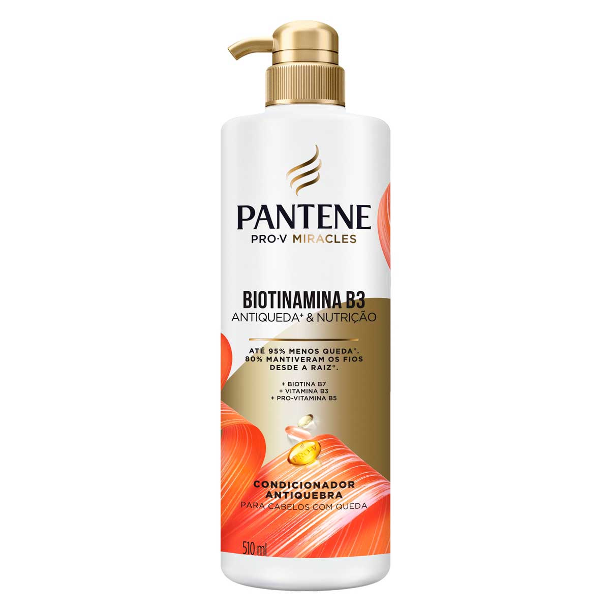 Condicionador Pantene Pro-V Miracles Biotinamina B3 Antiqueda e Nutricao 510ml