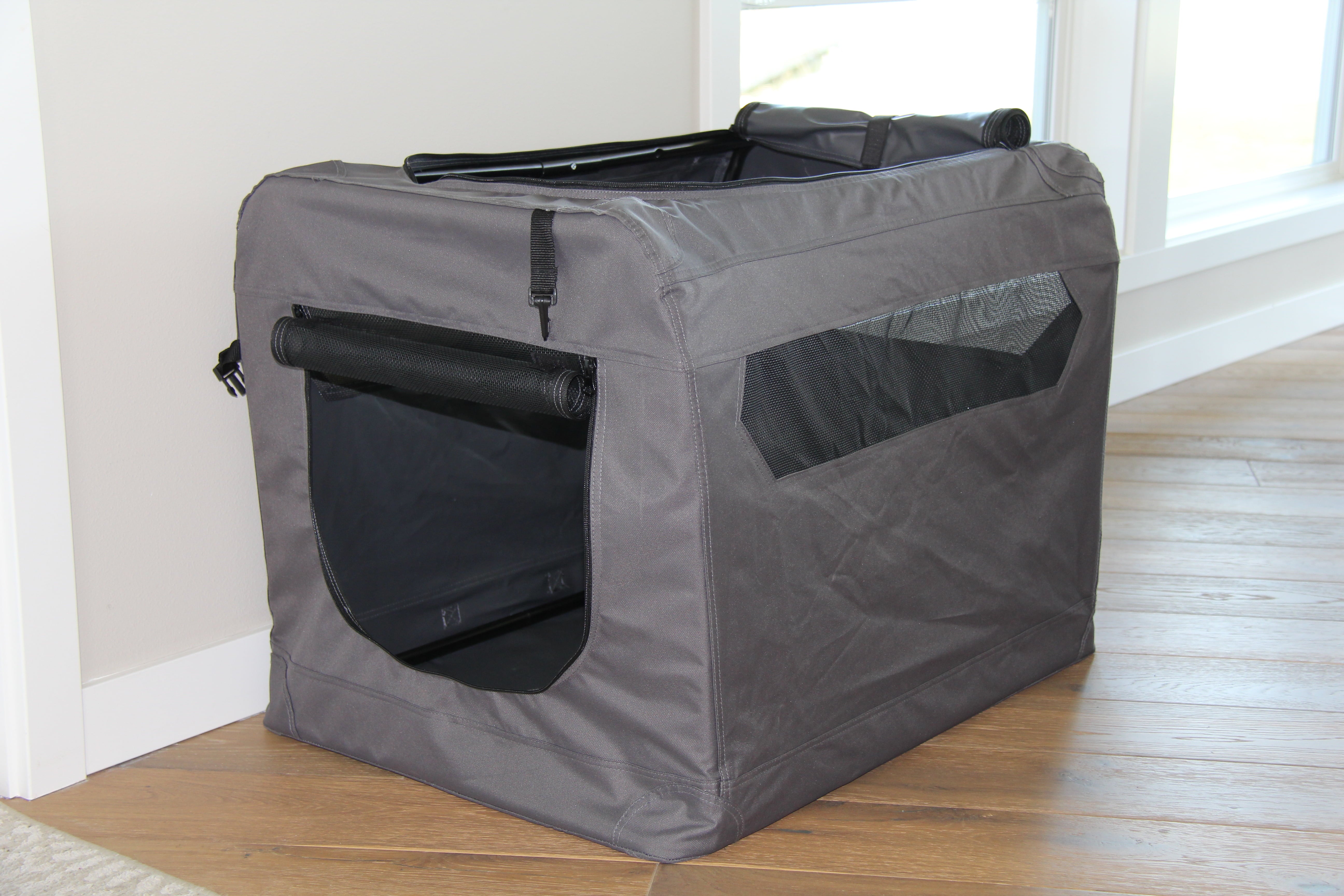 PortablePET Soft Dog Crate， Medium， Portable