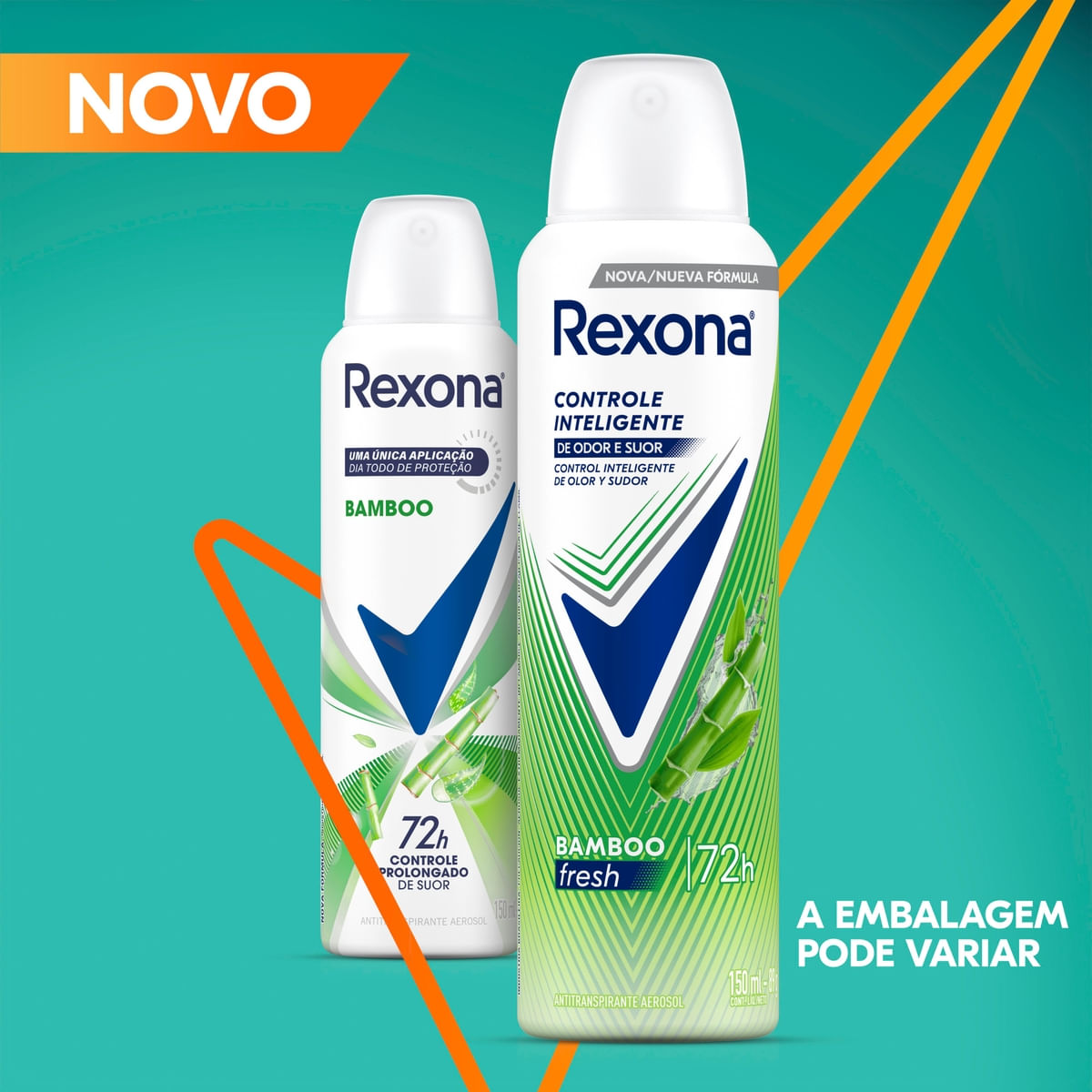 Desodorante Rexona Feminino Bamboo 150ml