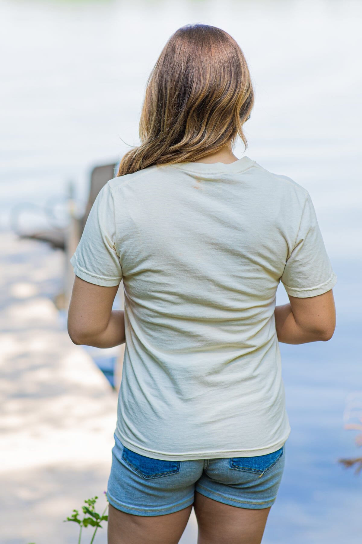 Cream Take Me To The River Graphic Tee