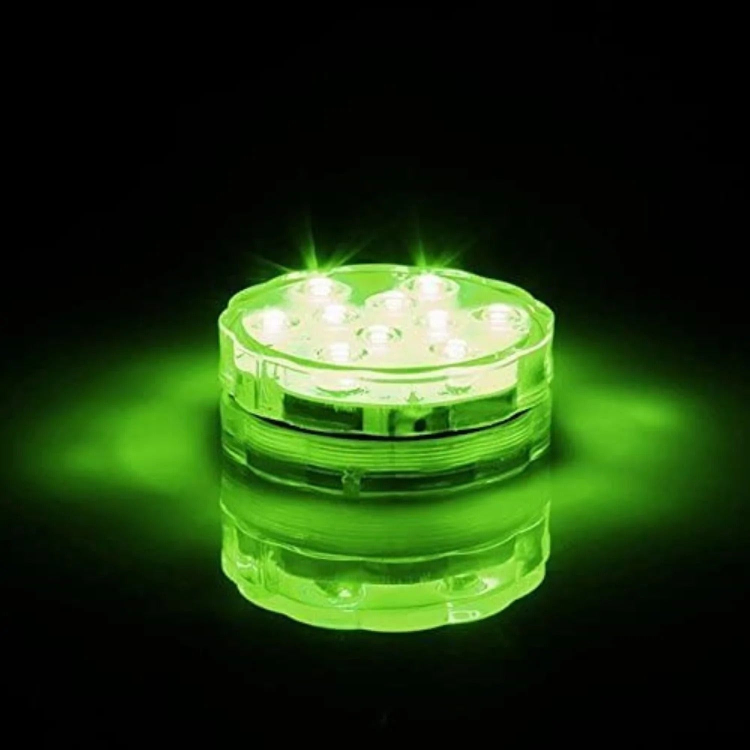 Discount Trends Submersible RGB LED Color Changing Waterproof Underwater Vase Tea Light Fish Tank Décor W/Remote New