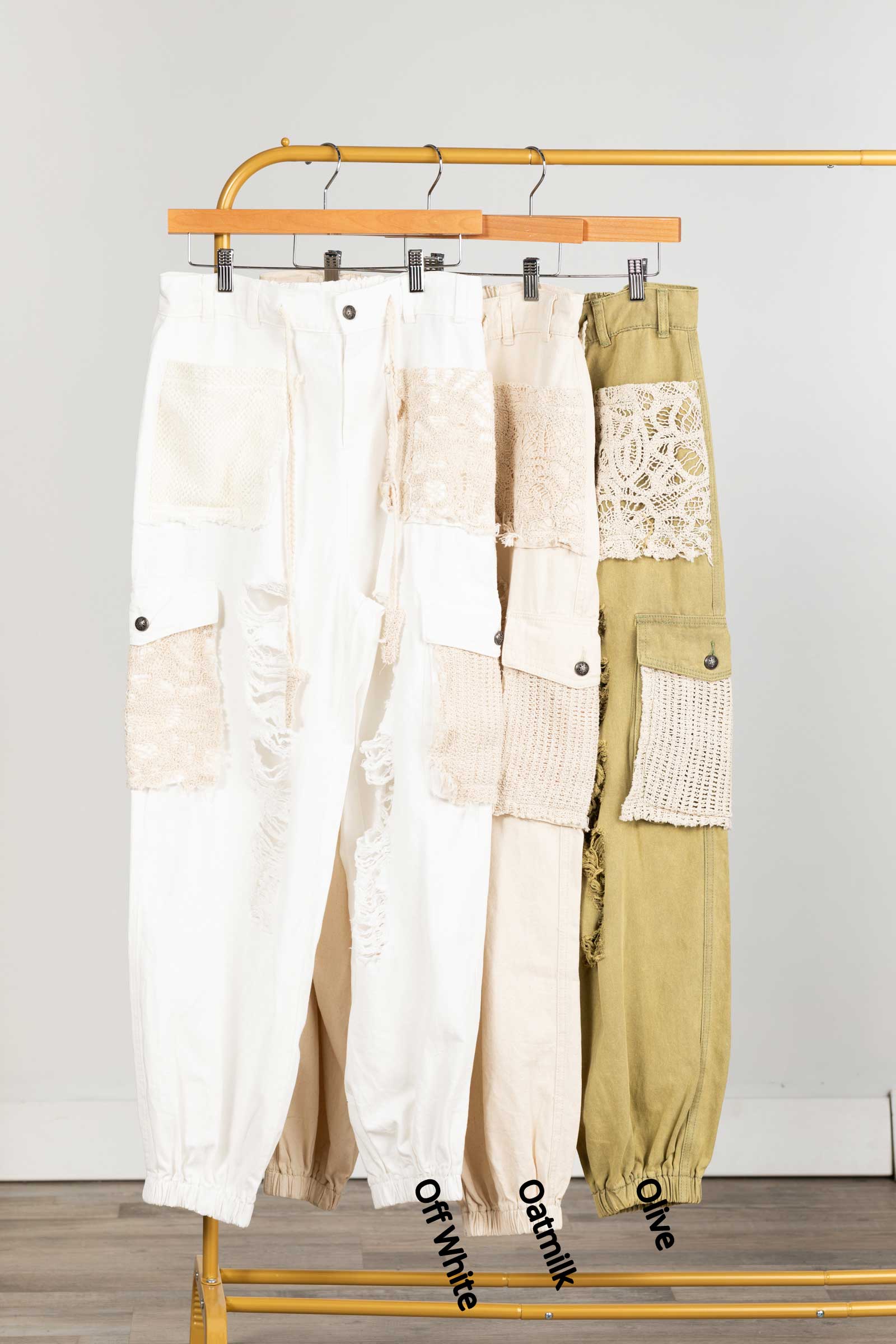 Jeans With Crochet Detail