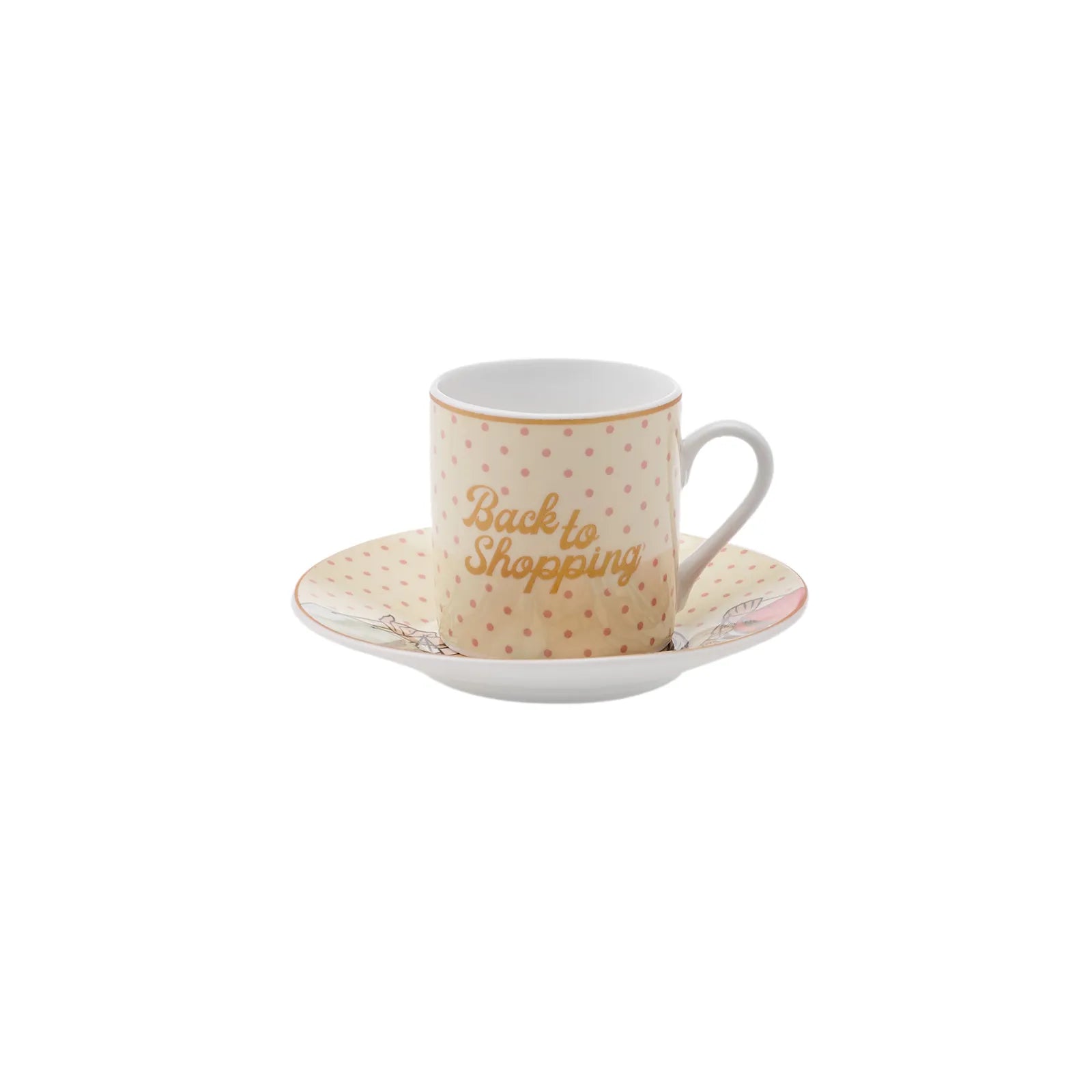 Karaca Back To Set Of 6 Coffee Cups 80 Ml 153.03.06.6150