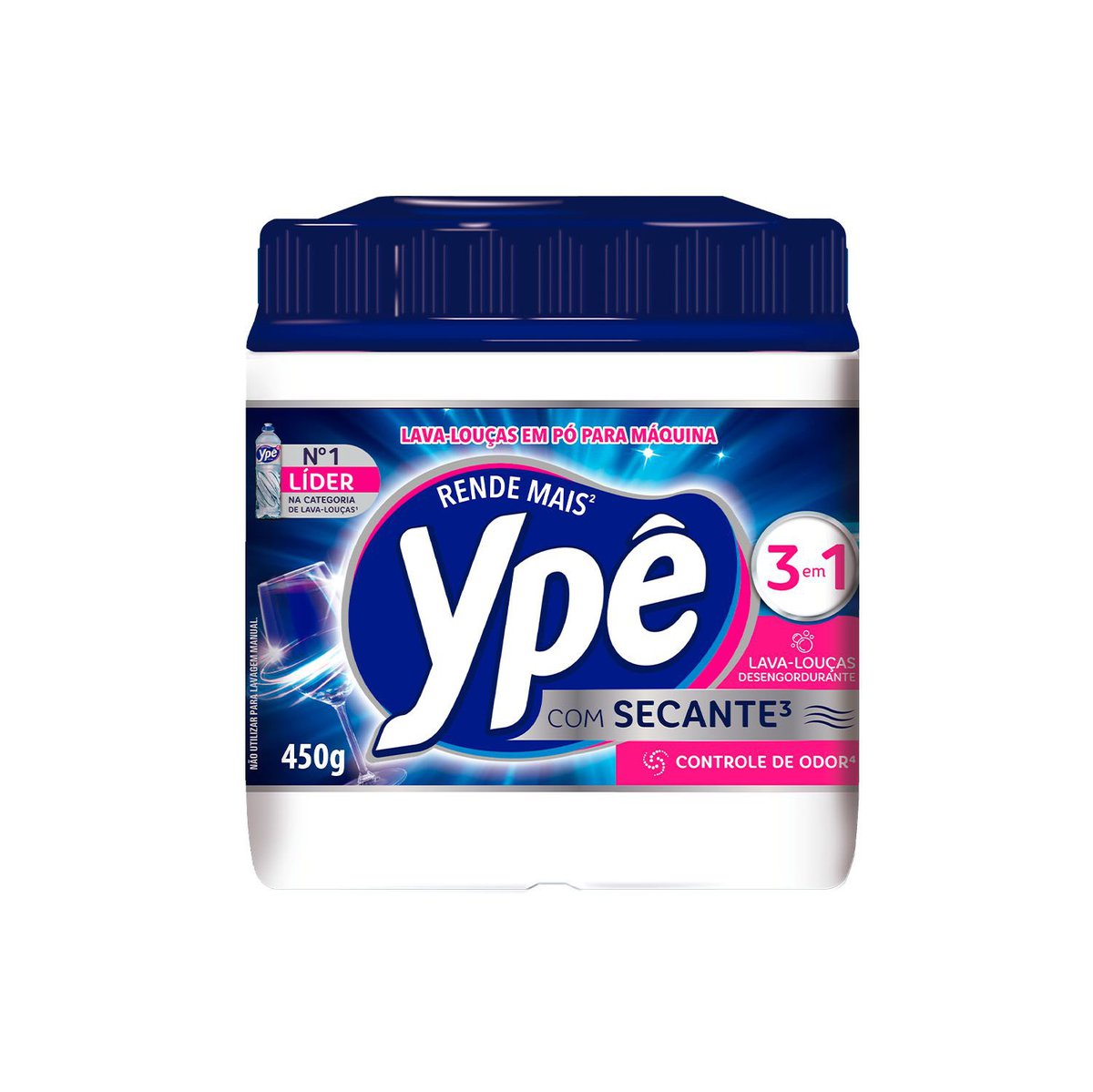 Detergente em Po para Maquina de Lavar Loucas Ype 450g