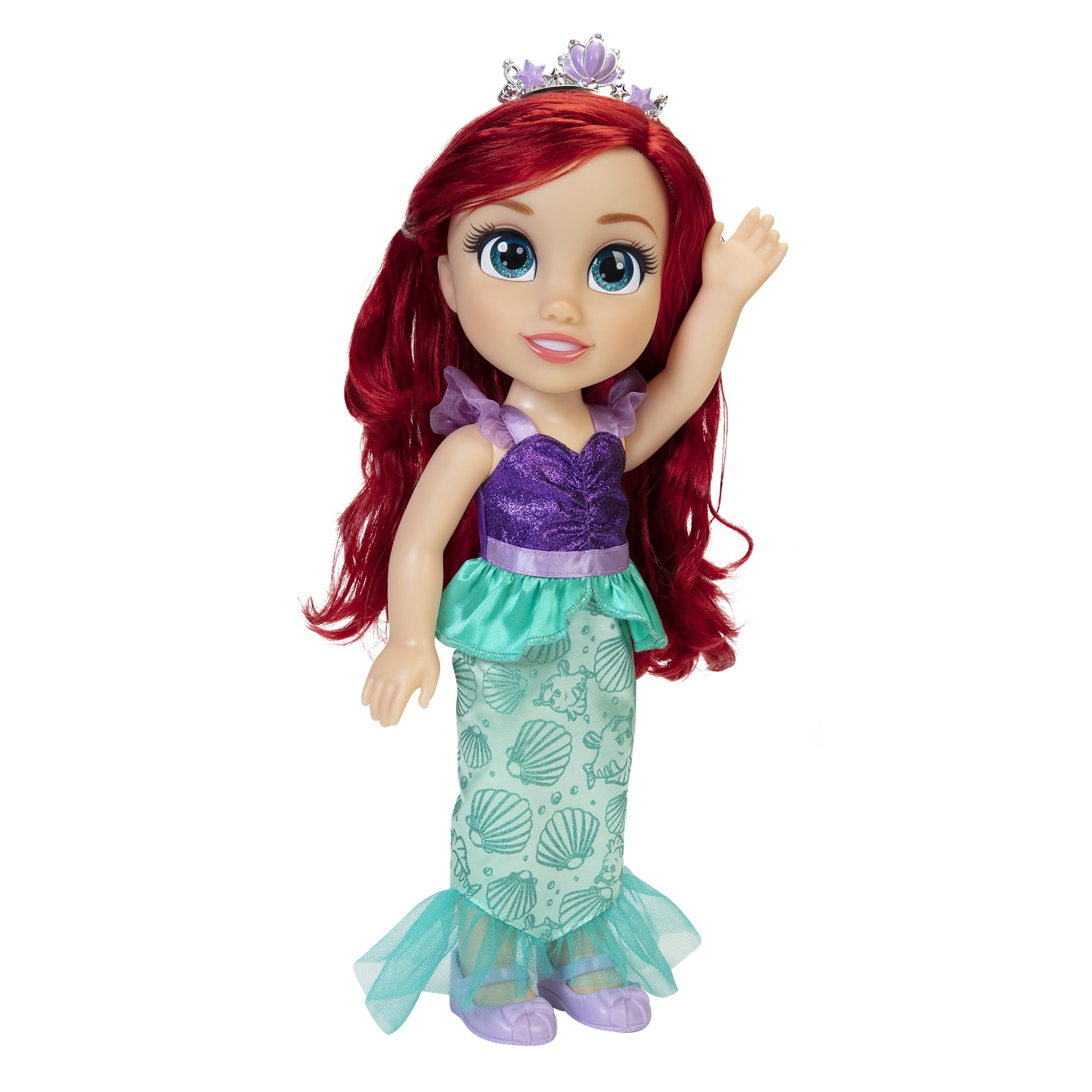Disney Princess My Friend Ariel Doll 14 inch Tall Includes Removable Outfit and Tiara, for Children Ages 3+