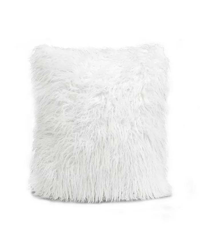 Lush Dandeacutecor Luca Faux Fur Decorative Pillow