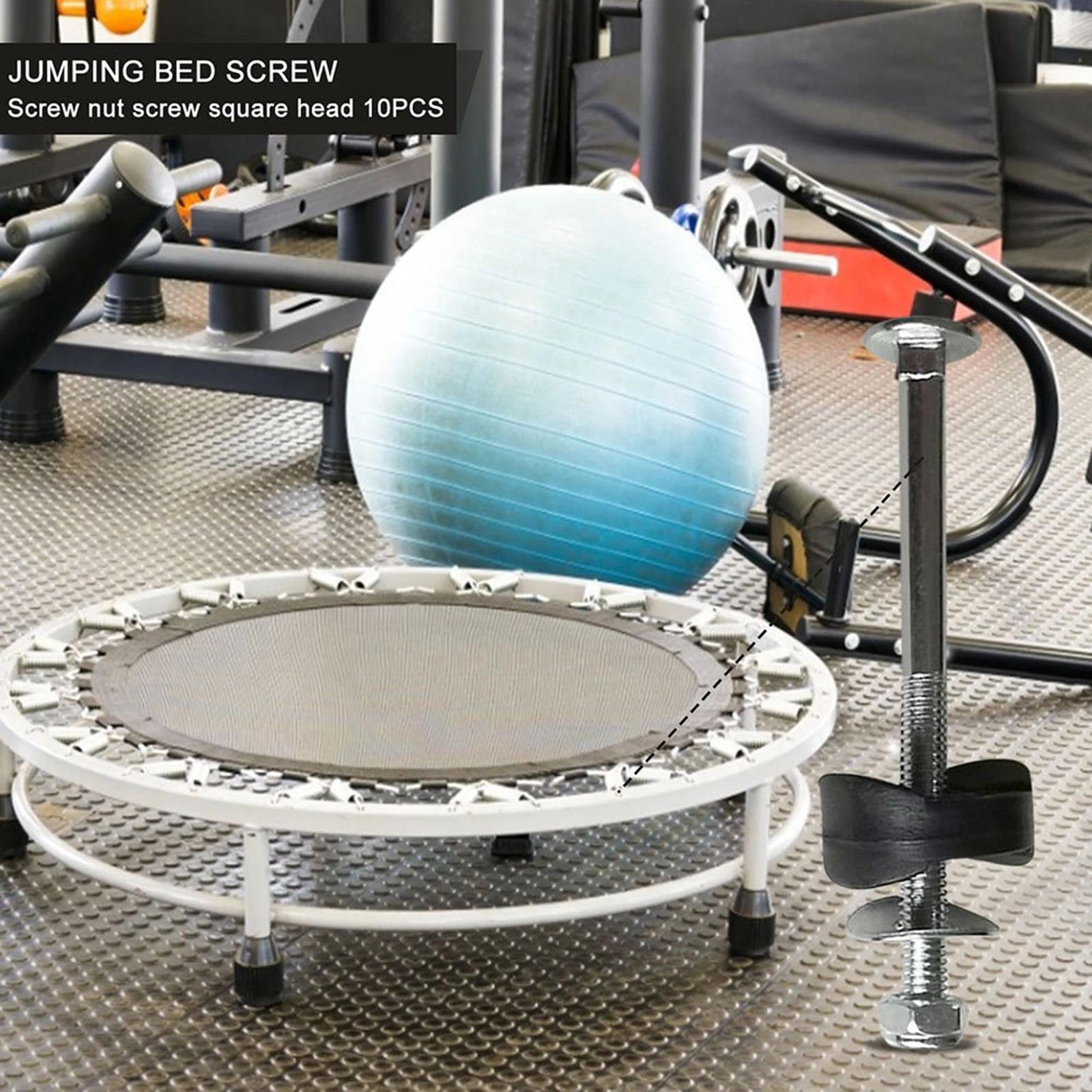 12pcs Black Trampoline Enclosure Pole Spacers Stability