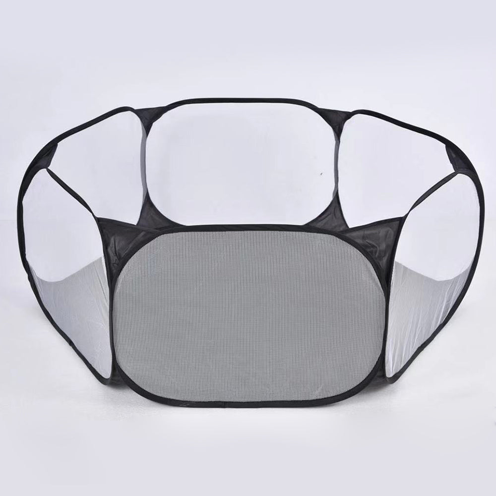 Breathable Pet Playpen Indoor Outdoor Game Folding Fence for Small Animals Cage Tent for Hamsters Rabbits Chihuahuas