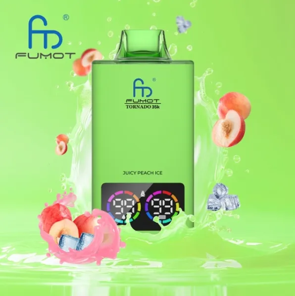 🍉🍓❄️ Fumot Tornado 35K – 35,000-Puff Disposable Vape | Maximum Enjoyment