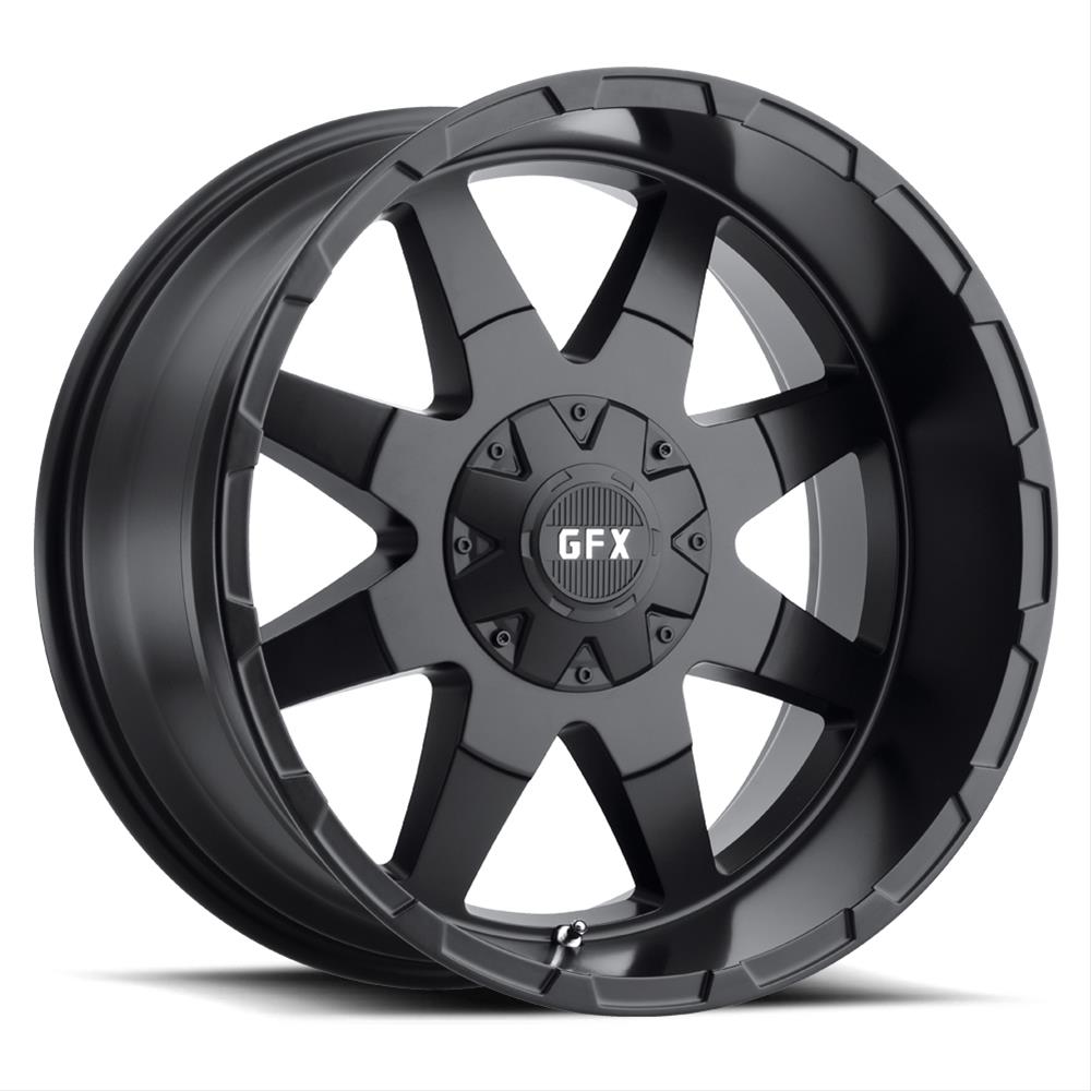 Voxx Wheel T12 790-8170-12 MB Voxx G-FX TR12 Matte Black Wheels