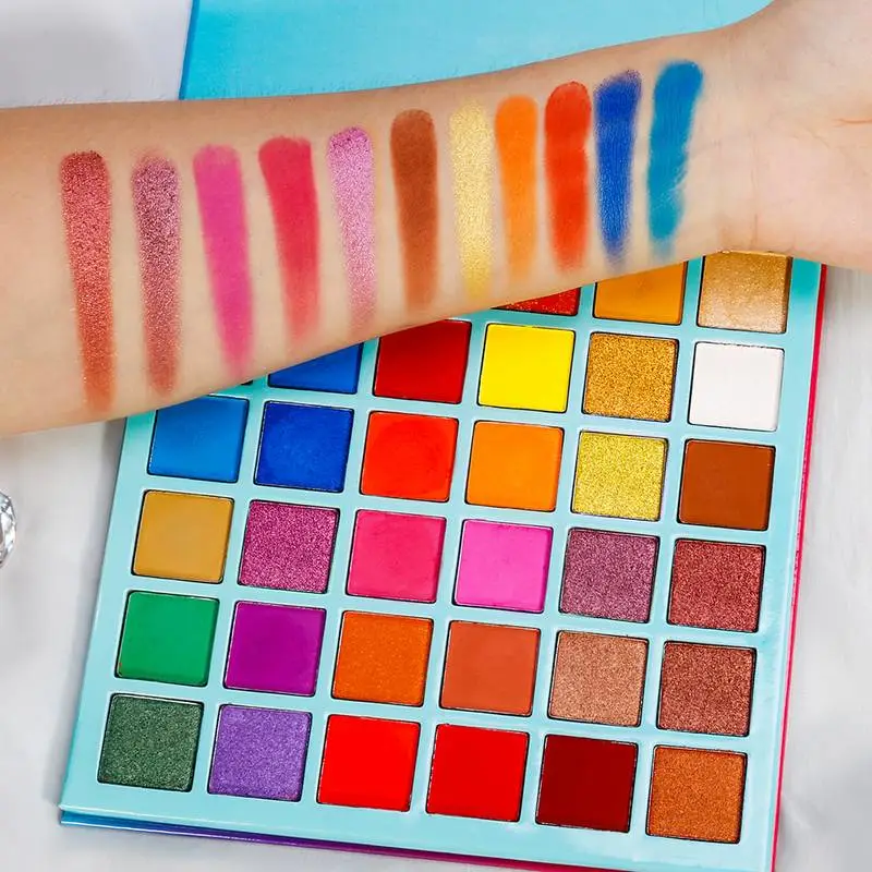 High Pigment Vegan 36 Color Eye Shadow Palette
