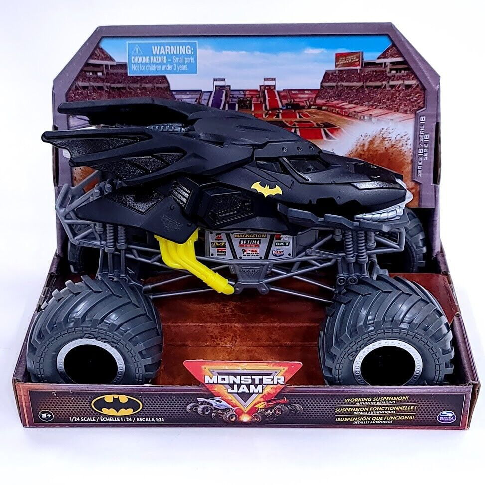 Monster Jam Monster Trucks Bat man 1:24 Scale， 2023