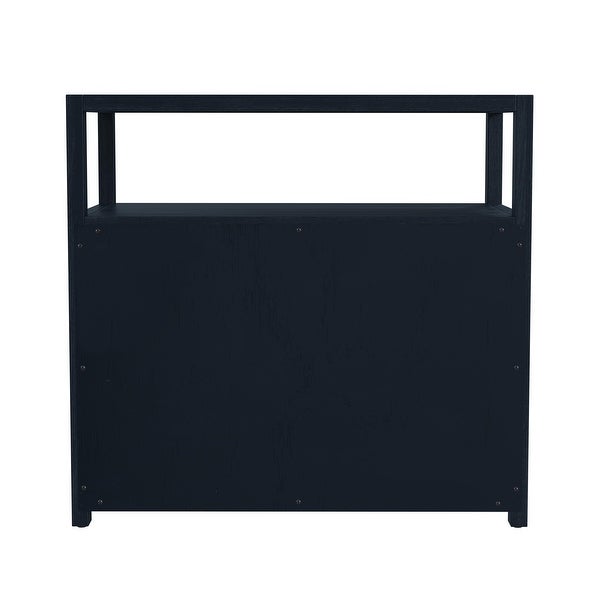Lark 2-Drawer Wide Nightstand - - 36499783