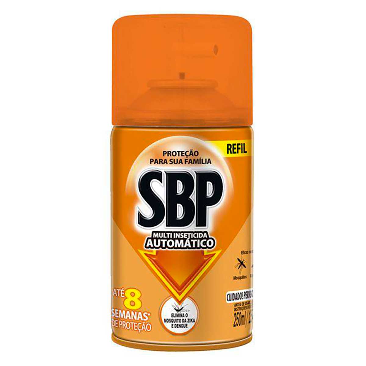 SBP Multi Inseticida Automatico Refil Duracao ate 8 semanas 250ml