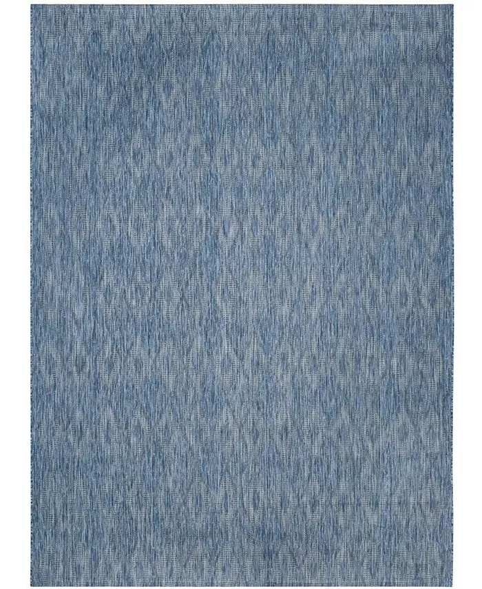 Safavieh Courtyard Navy 8' x 11' Sisal Weave Outdoor Area Rug