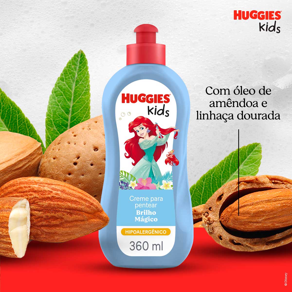 Creme para Pentear Huggies Kids Brilho Magico 360ml