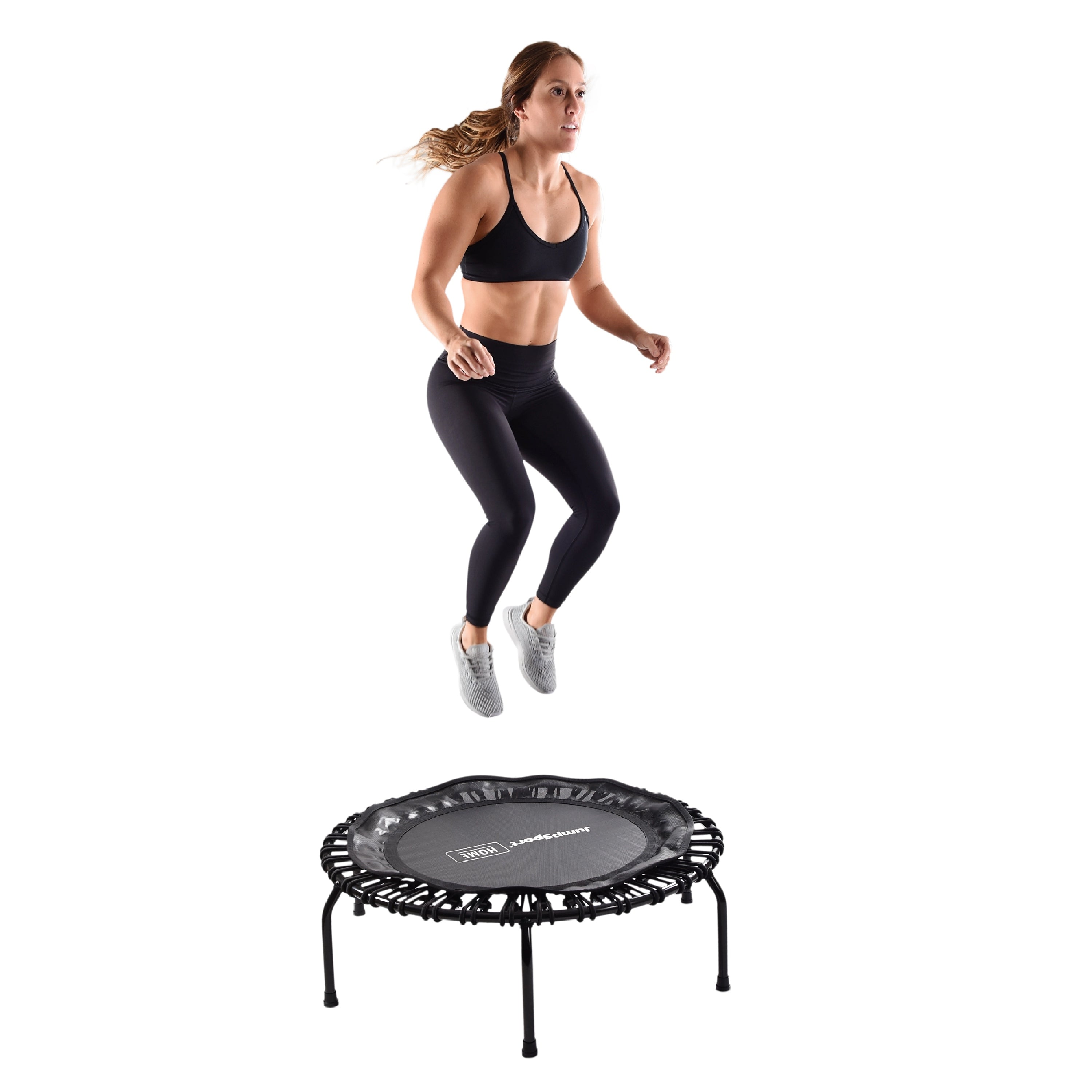Jumpsport 40 in. Home Fitness Trampoline 105 Light Weight Mini Trampoline