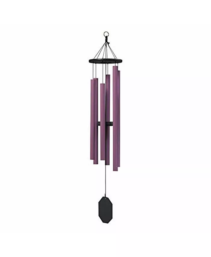 LAMBRIGHT CHIMES Evening Primrose Wind Chime Amish Crafted， 43in
