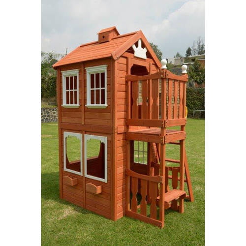 Sportspower Double Decker Wood Playhouse