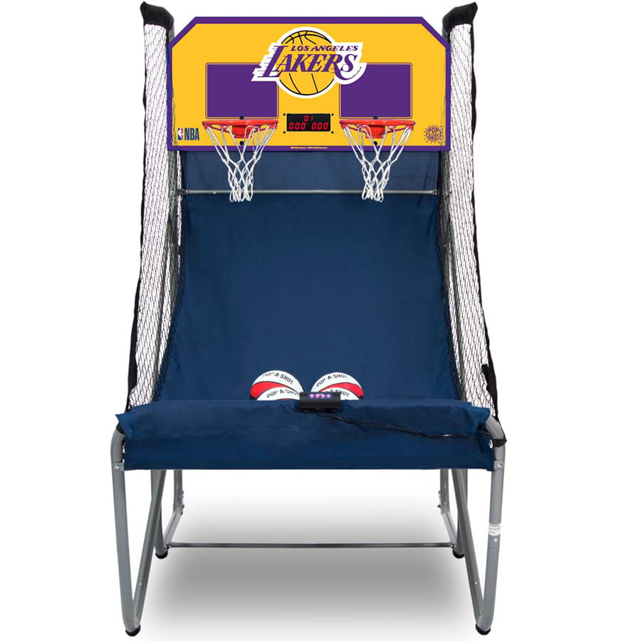 Pop-A-Shot Los Angeles Lakers Home Dual Shot Basketball Game