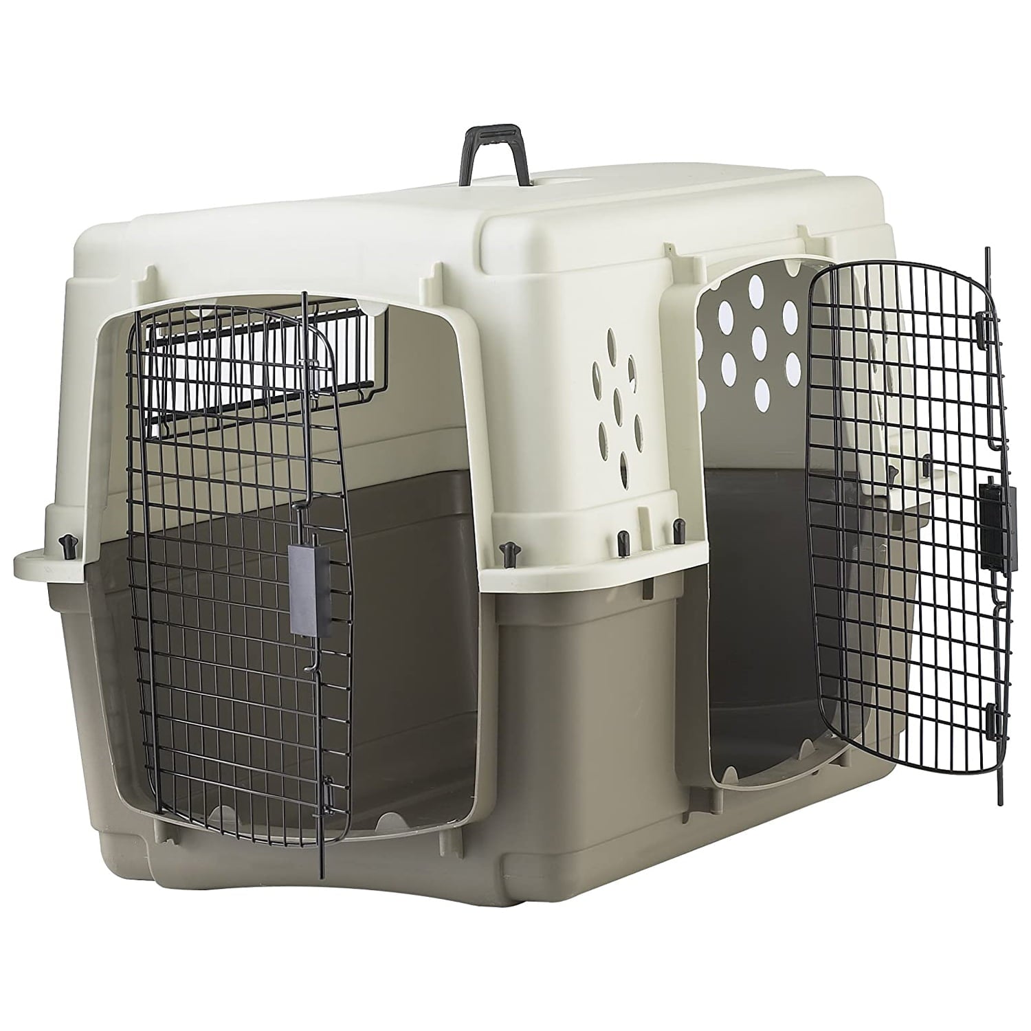 Miller Manufacturing 405073081 157308 23 x 22 x 33 in. Medium Plastic Pet Crate