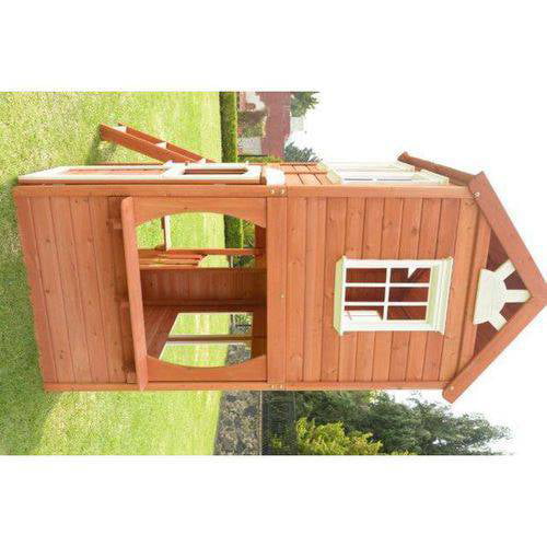 Sportspower Double Decker Wood Playhouse
