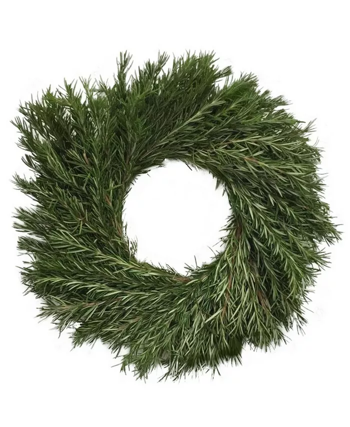 GreenishBlu Fresh Rosemary Wreath， 20