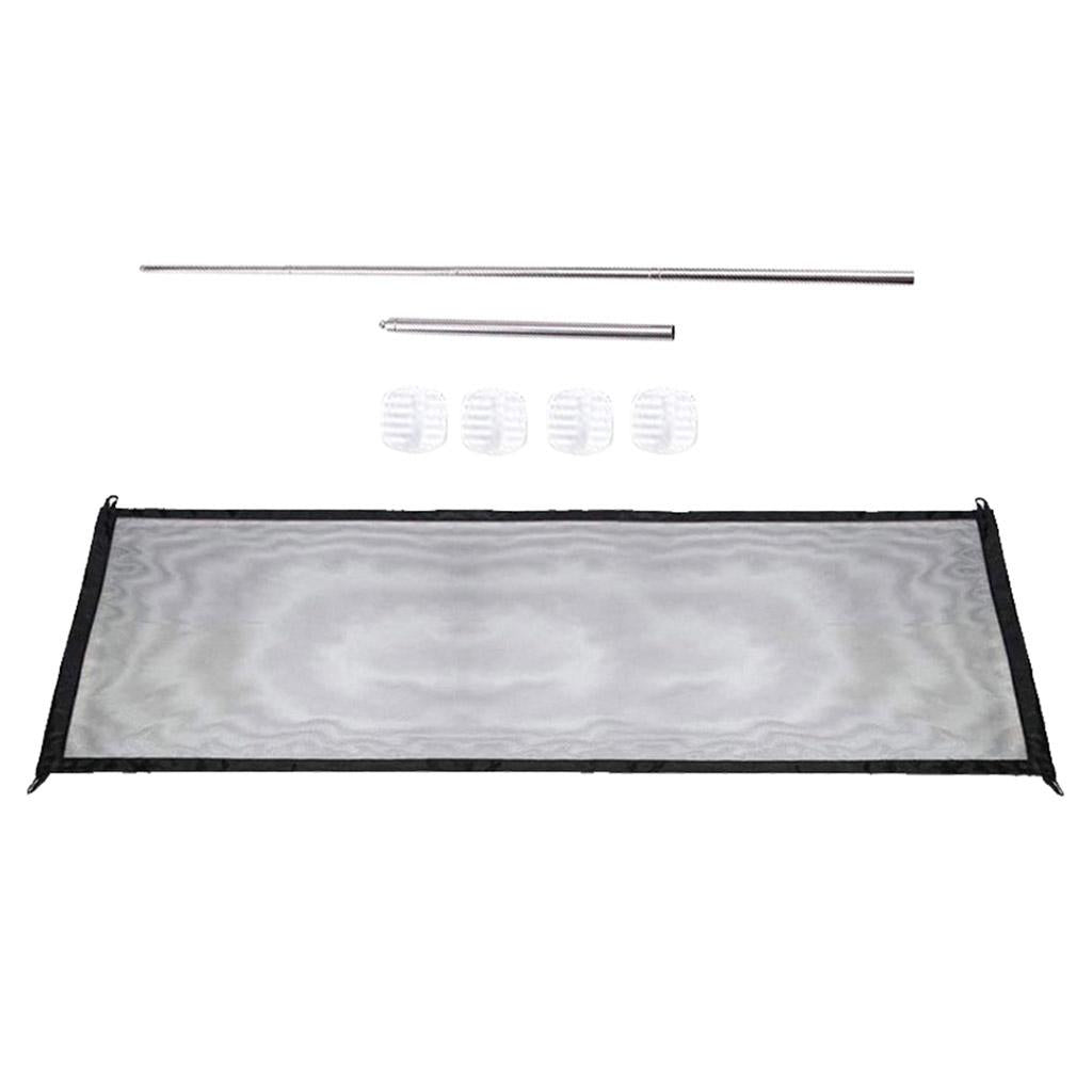 Portable Mesh Folding Pet Puppy Fence indoor and Gate for 180x72cm