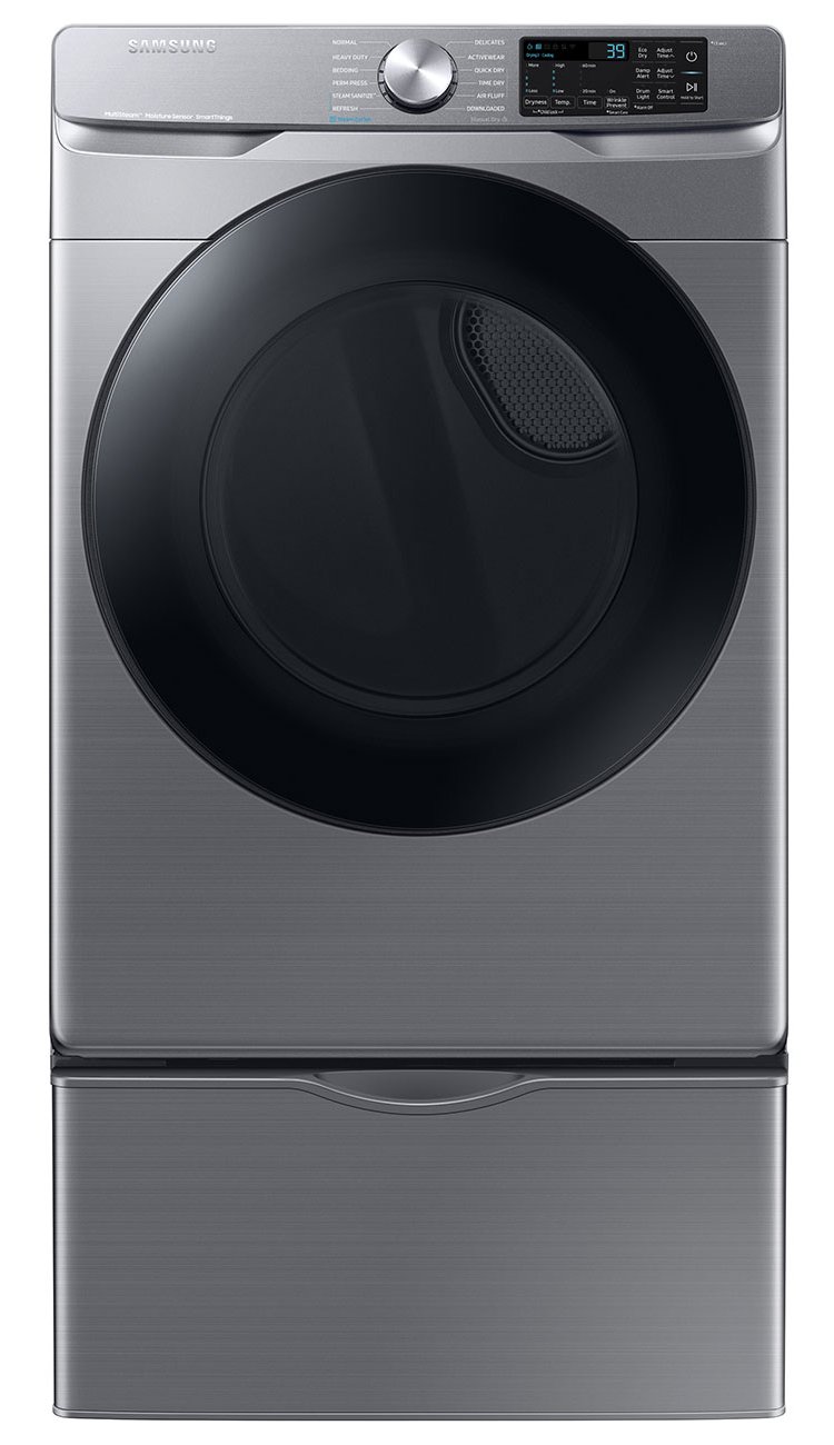  7.5 Cu. Ft. Platinum Smart Gas Dryer With Steam Sanitize+