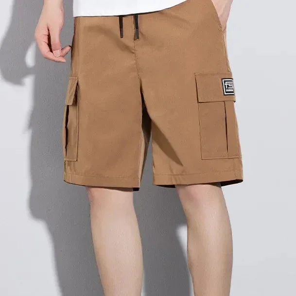 [COMPRE 2, LEVE 4] Shorts Leon™ em Malha Gelada com Bolsos Cargo / Design utilitário com frescor imbatível!