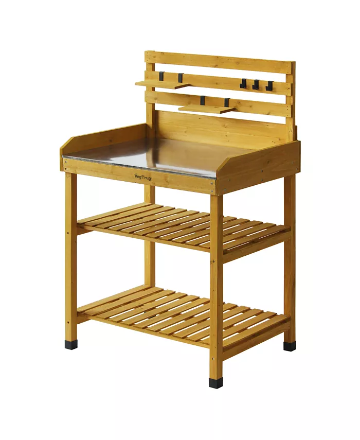 VegTrug Potting Table - Natural (FSC 100%)