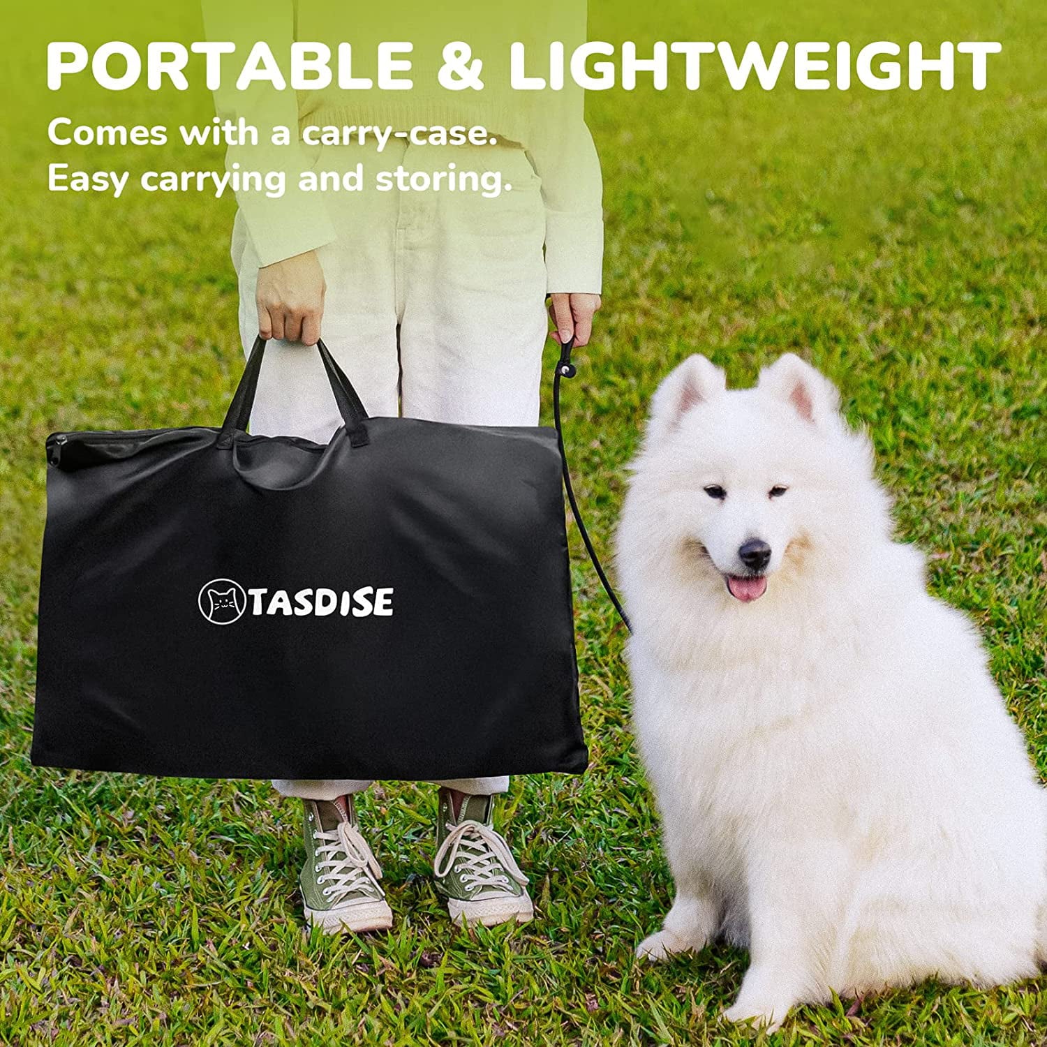 Portable Dog playpen Foldable Exercise Kennel Tent for Cats Puppy Rabbits 600D Oxford 36