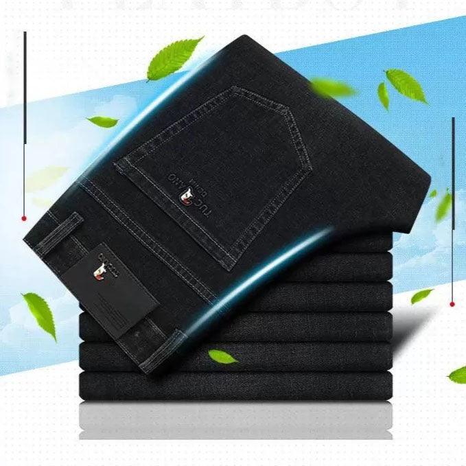 Calça Jeans Masculina TucanoGo™ com Acabamento Premium / O Jeans Oficial do Homem Moderno & Elegante!