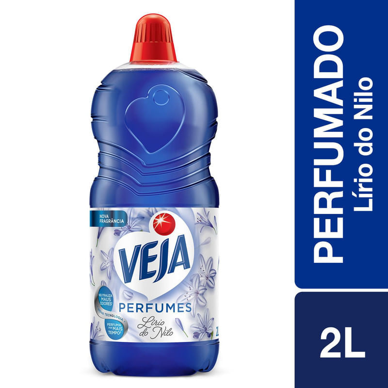Limpador Perfumado Veja Lirio do Nilo 2L