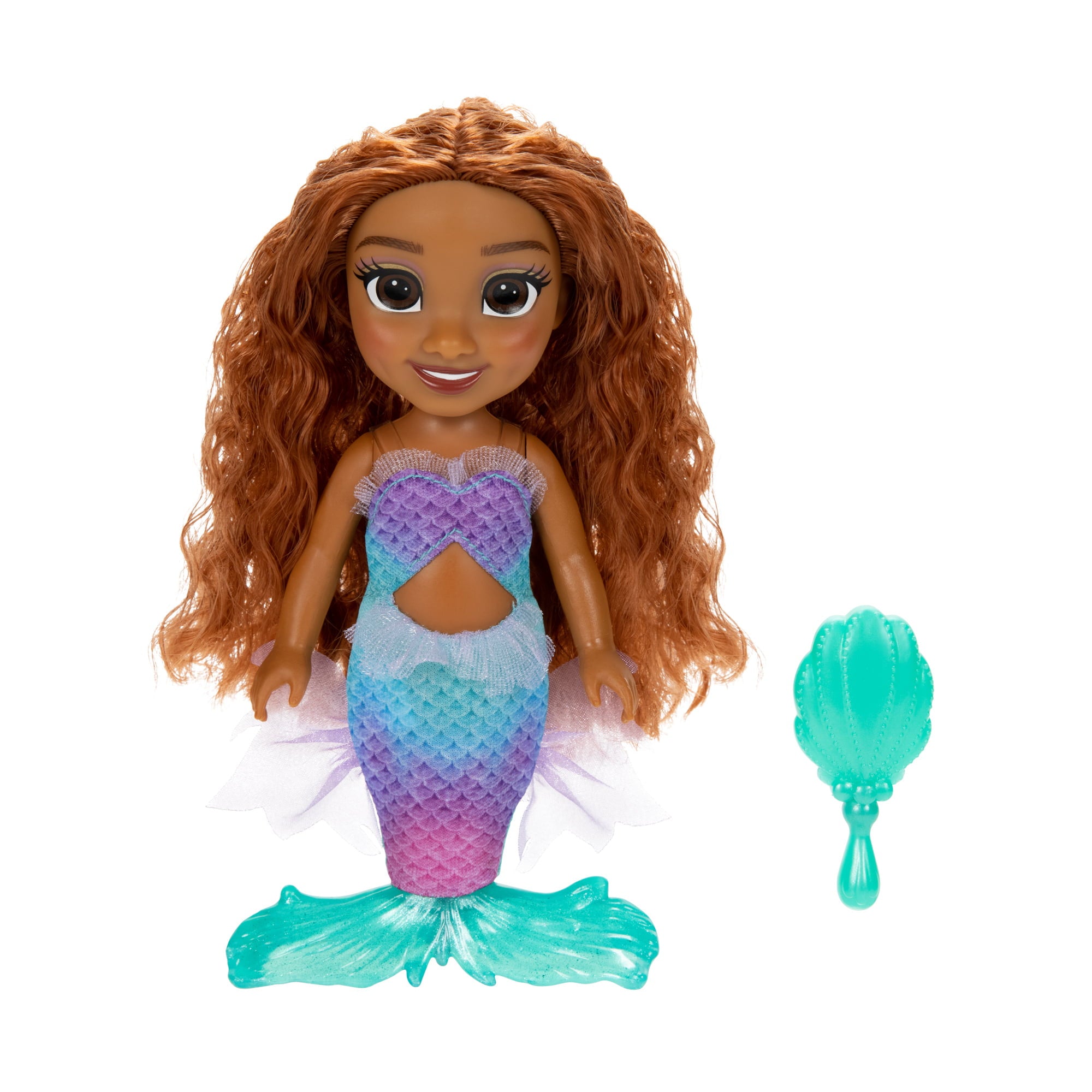 Disney Little Mermaid 6 inch Petite Ariel Fashion Doll with Seashell Brush Inspired by the Movie