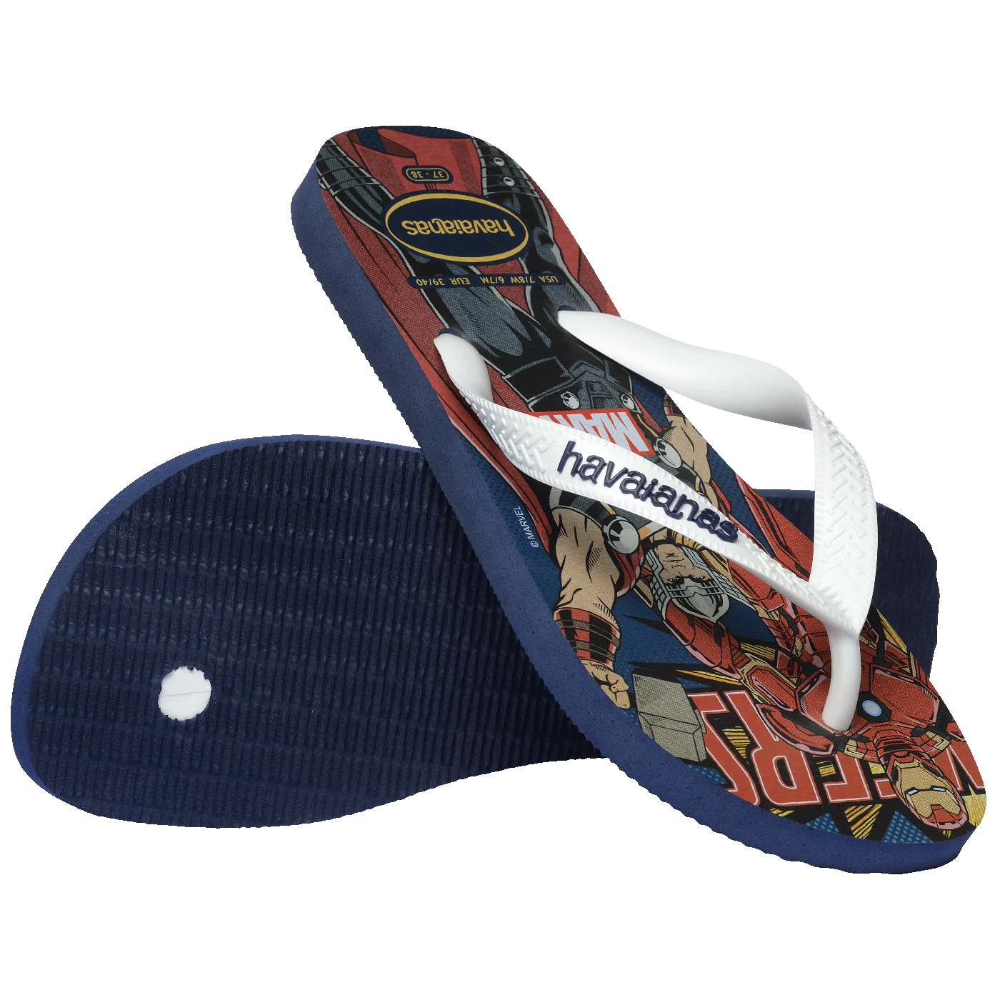 Chinelo Havaianas Top Marvel Classicos