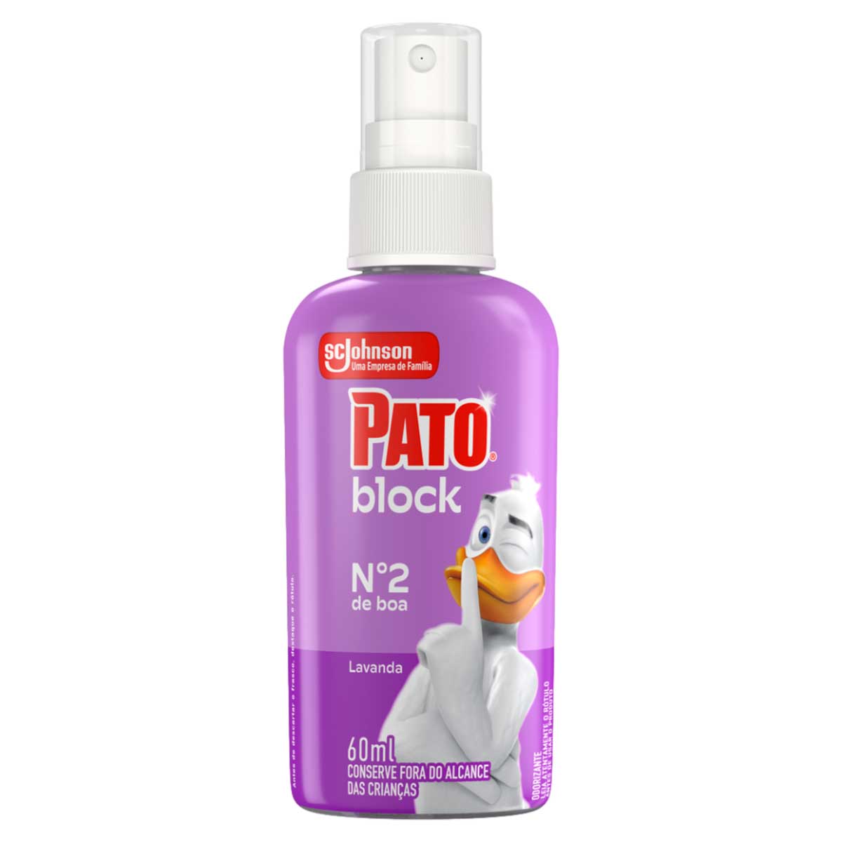 Odorizador Sanitario Liquido Lavanda Pato Block 60ml Spray