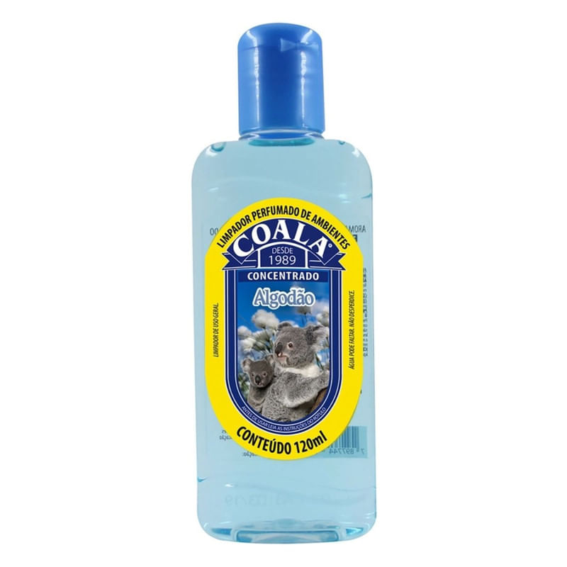 Limpador Perfumado Concentrado Algodao Coala Frasco 120ml