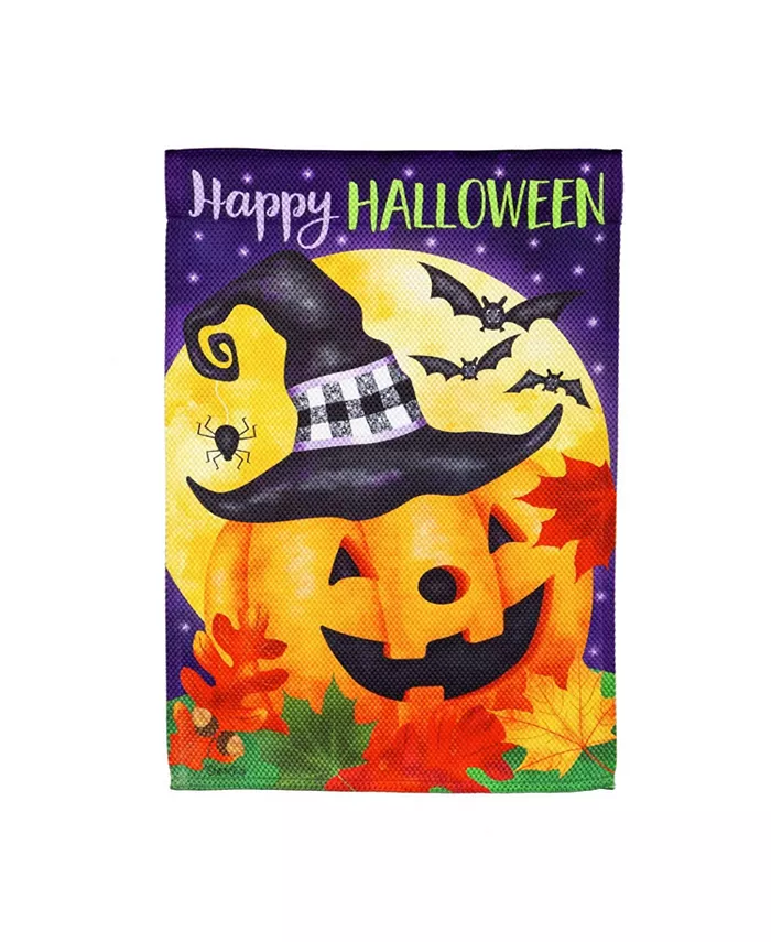 Evergreen Jolly Jack Garden Suede Flag 12.5 x 18 Inches Indoor Outdoor Decor