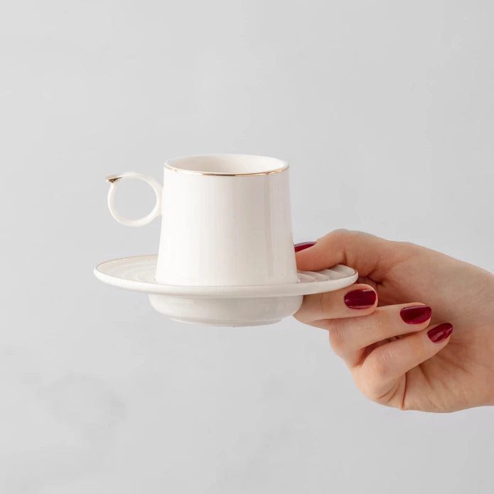 Karaca Tiryaki Set Of 2 Double Coffee Cups 153.03.07.9568