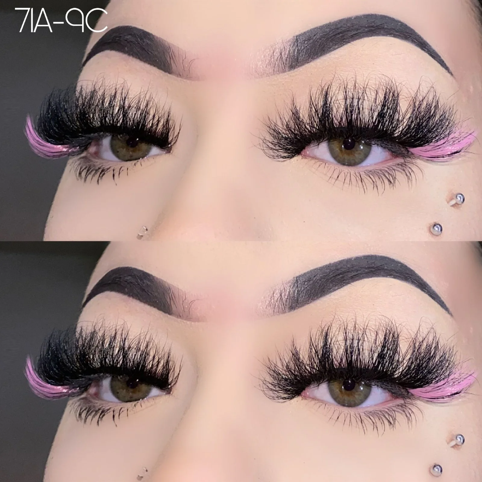 Custom Private Label 5D Color False Eyelashes