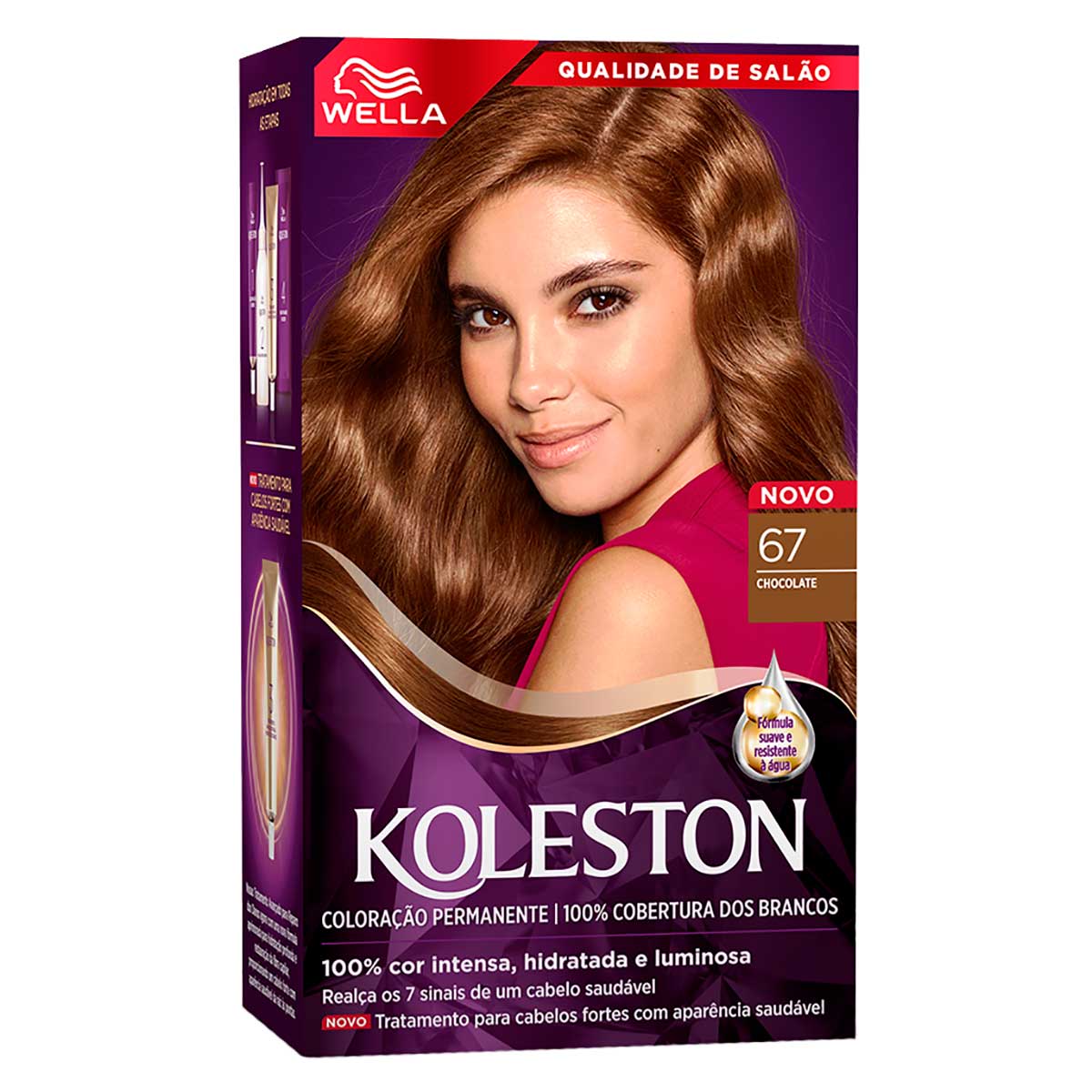 Kit tintura 67 chocolate Wella Koleston