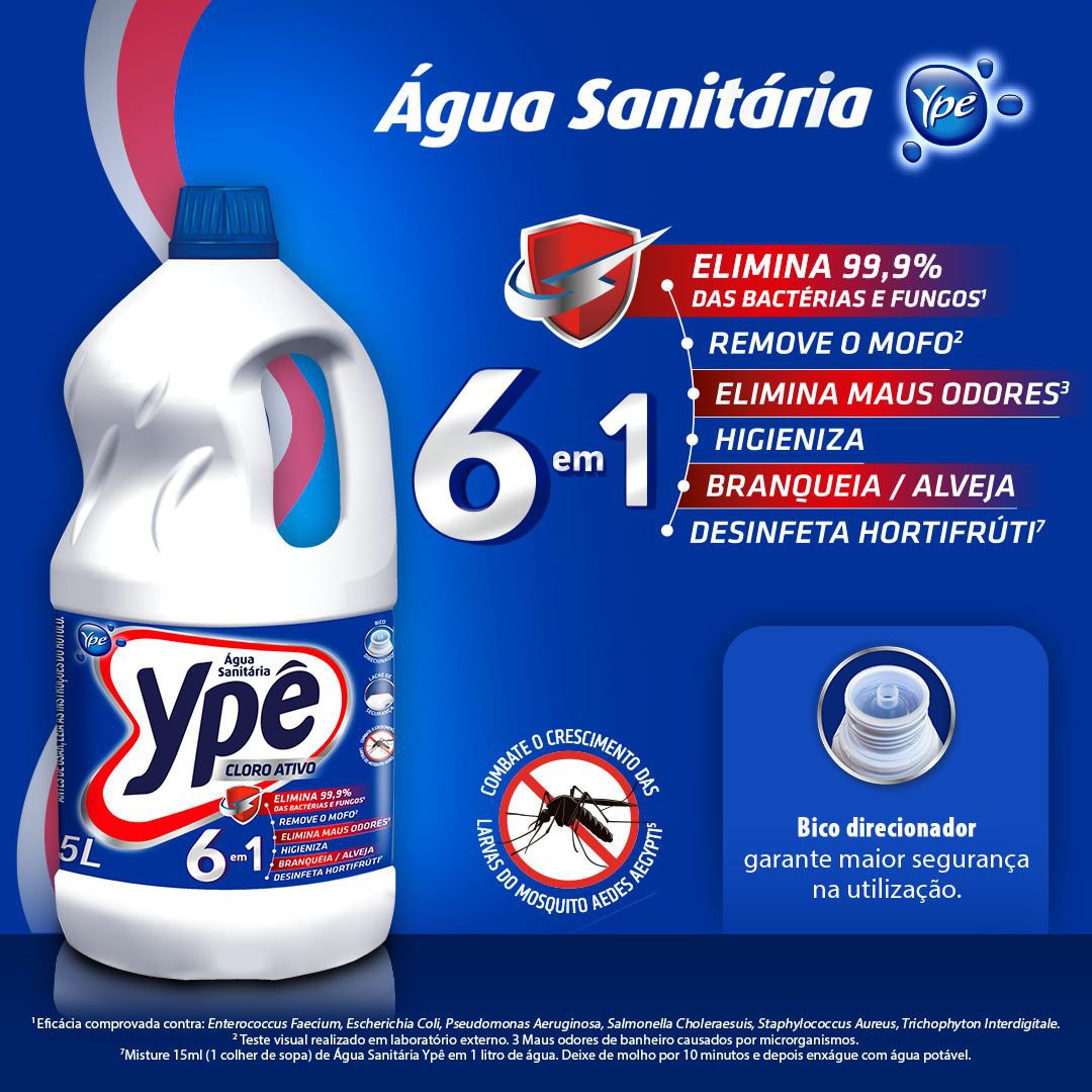 Agua Sanitaria Ype 5L