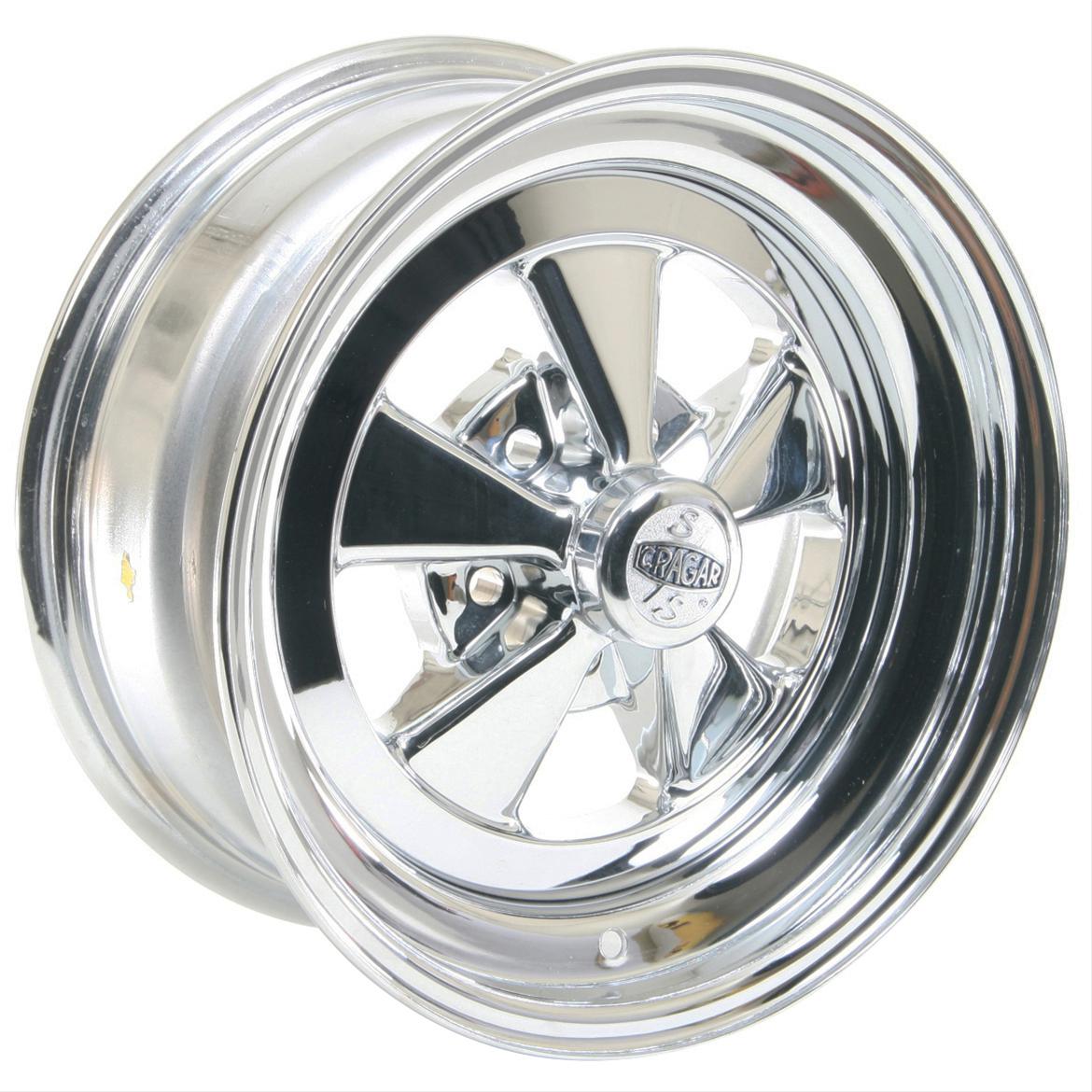 Cragar 1521912402B Cragar 61C Series S/S Super Sport Chrome Wheels