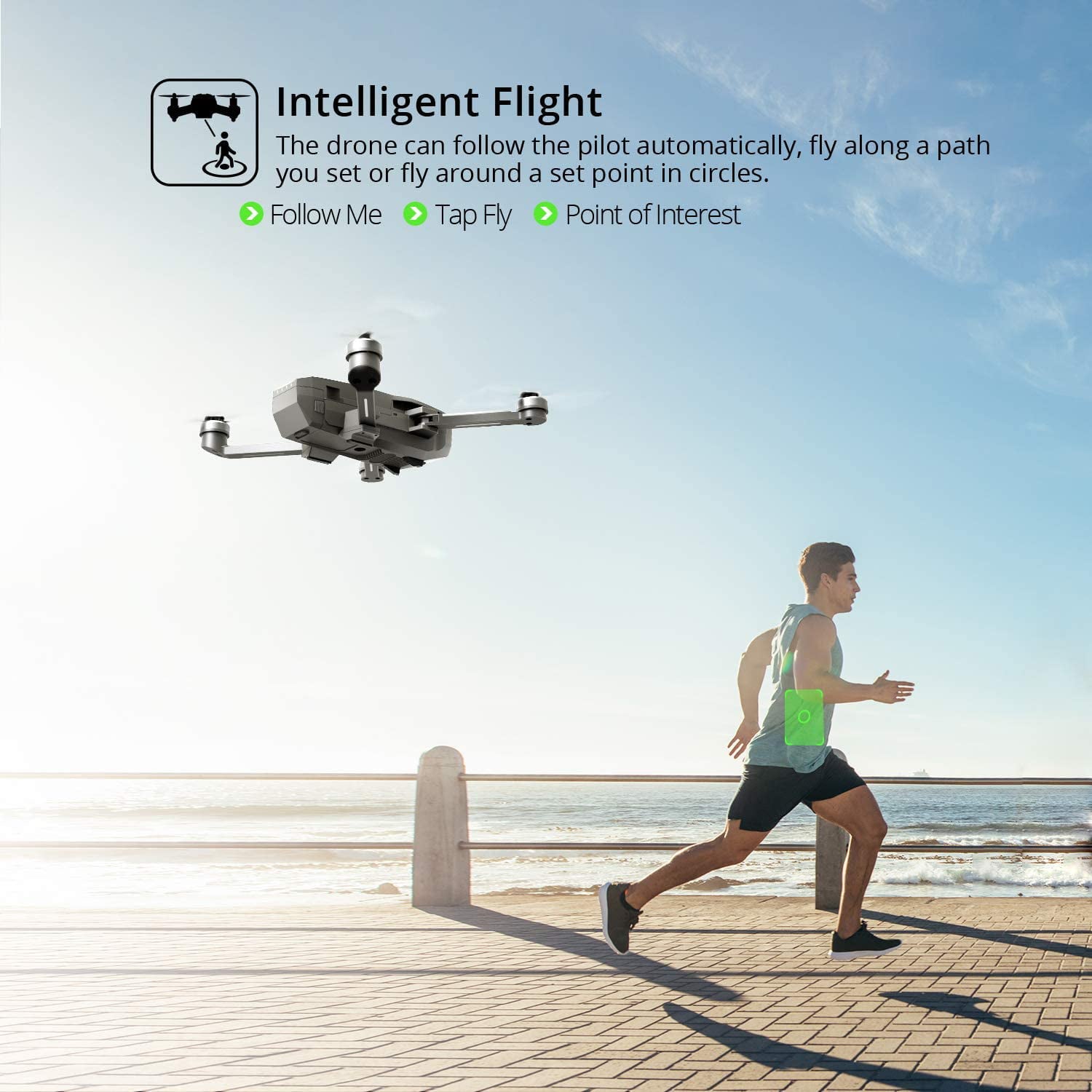 Holy Stone HS720 GPS Drone with Camera 4K UHD for Adults 2 Batteries Offer 52 Mins Flight Time Black