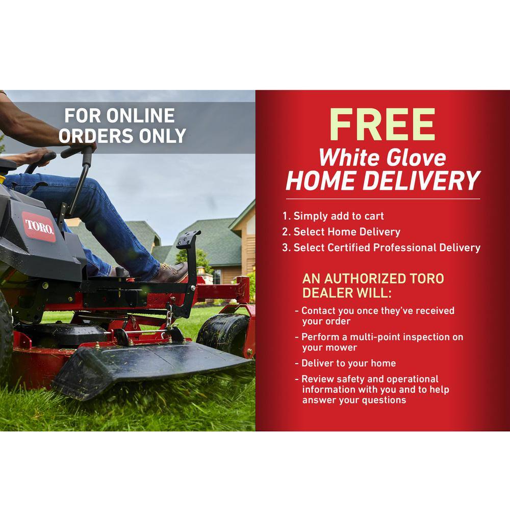 Toro 50 in. 24.5 HP TimeCutter IronForged Deck Commercial V-Twin Gas Dual Hydrostatic Zero Turn Riding Mower with MyRIDE 75755